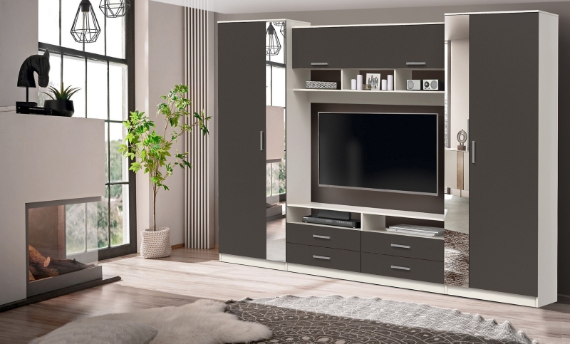 ШМЦ Вена 91.01 с зеркалом в Покровске - mebel154.com