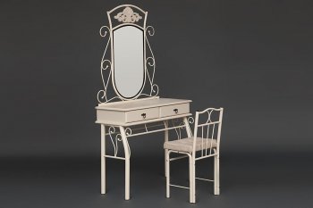Столик туалетный CANZONA (столик/зеркало + стул) в Покровске - mebel154.com