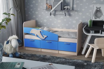 Кровать Дельфин 1.6 в Покровске - mebel154.com