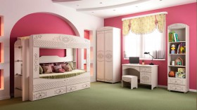 Кровать двухъярусная Каролина в Покровске - mebel154.com