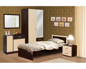 Кровать 900  Фриз с настилом в Покровске - mebel154.com