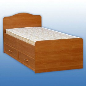Кровать односпальная с ящиками в Покровске - mebel154.com