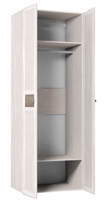 Шкаф для одежды 2-х дверный 54 Карина в Покровске - mebel154.com