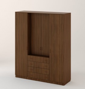 Шкаф распашной 4-х створчатый с 2 ящиками в Покровске - mebel154.com