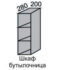 Шкаф верхний 720 ВШ 20 в Покровске - mebel154.com