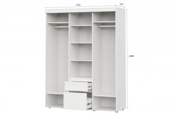 Шкаф-купе Одри 1.7м в Покровске - mebel154.com